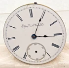 Antique 1890 ELGIN Open Face Pocket Watch Movement - 7 J-18 S !For Parts !