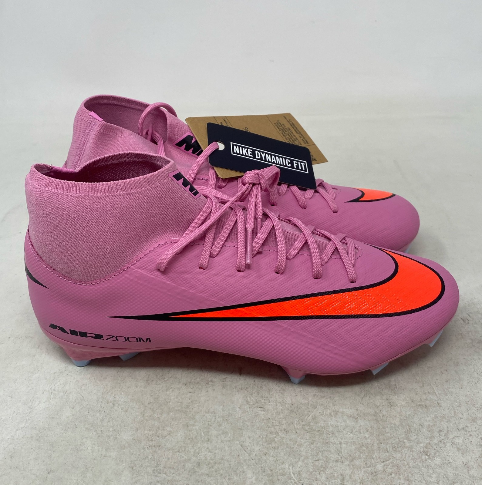 Nike Mercurial Superfly 10 Academy FG/MG Cleats Magic Flamingo/Black - Men’s 7