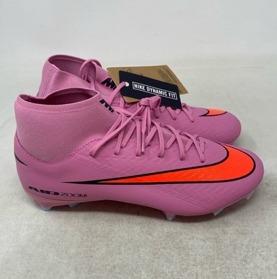 Nike Mercurial Superfly 10 Academy FG/MG Cleats Magic Flamingo/Black - Men s 7