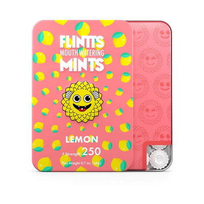 #ad #ad Flintts Mouth Watering Mints Lemon F Strength 250 Dry Mouth Mint $12.50