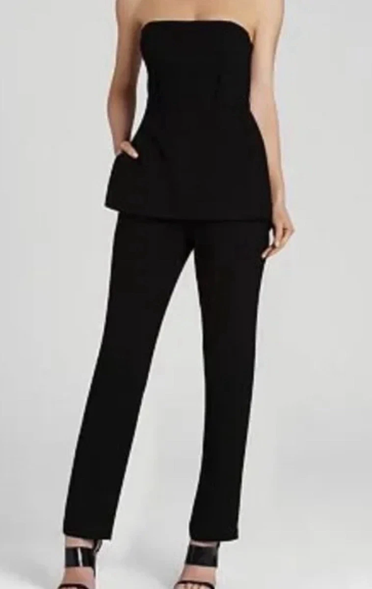 Combinaison (Jumpsuit) BCBG MAX AZRIA Lucille - Taille XS, Imprimé Rouge/bleu - Occasion Parfait état