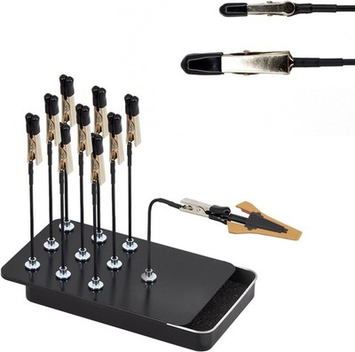 Model Painting Holder Stand with Alligator Clips 10PCS Set