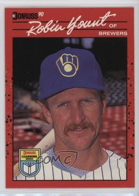 1990 Donruss Learning Series Robin Yount #37 HOF 0k0o
