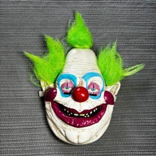 Scary Evil Clown Mask Halloween Horror Costume Neon Green Hair Creepy Killer Scary Evil Clown Mask Halloween Horror Costume Neon Green Hair Creepy Killer