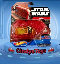 2015 Hot Wheels Star Wars The Force Awakens Rey's Speeder Starship — New/Sealed