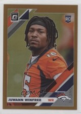 2019 Panini Donruss Optic Rookies Bronze Prizm Juwann Winfree #147 4l3