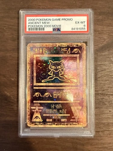 Pokemon Game Promo Ancient Mew PSA 6 Pokemon 2000 Movie