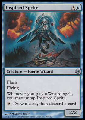 MTG Magic the Gathering Inspired Sprite (37/153) Morningtide LP