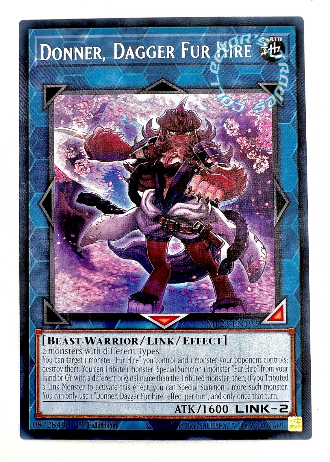 Donner Dagger Fur Hire MP23-EN192 YuGiOh Dueling Heroes Mega Pack Near Mint