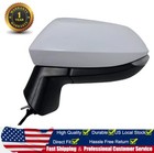 White Left Driver Side Mirror W/Blind Spot Signal for 2020-2024 TOYOTA COROLLA