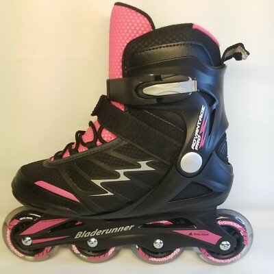 Rollerblade Bladerunner Pro XT Womens Inline Skates Pink And Black Size 7