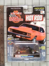 Racing Champions Hot Rod Magazine 1999, '40 Ford Coupe, black w/flames