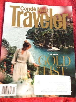 CONDE NAST TRAVELER JANUARY FEBRUARY 2025 GOLD LIST LAS VEGAS CUBA | eBay
