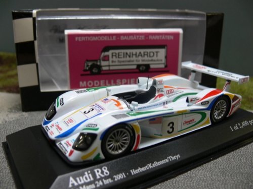 Minichamps 1/43 Scale 400 010903 - Audi R8 Le Mans 24Hr 2001 - Picture 5 of 5