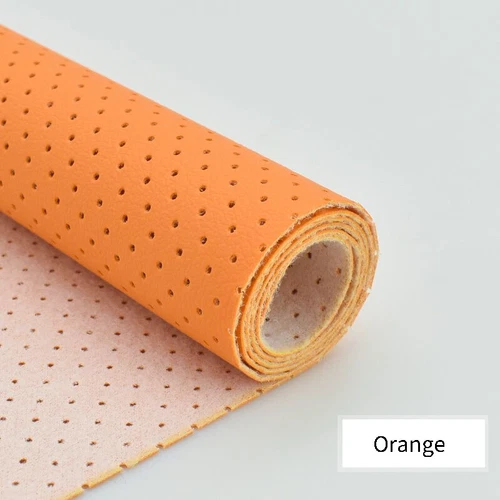 Vinyl Fabric Faux Leather Perforated Breathe for Car Interior Furniture Home DIY - Picture 17 of 41