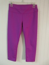 ATHLETA CHATURNAGA  ATHLEISURE WORK OUT YOGA PANT PURPLE SIZE SMALL