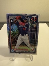 2024 Bowman Chrome EDUARDO BELTRE 1ST CHROME SHIMMER REFRACTOR  BCP-170 Twins