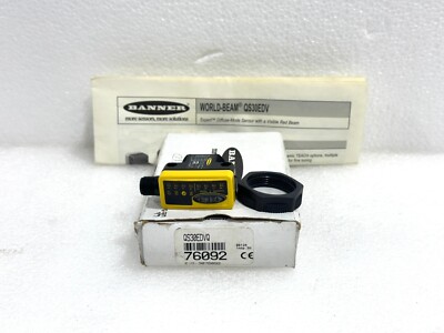 BANNER ENGINEERING QS30EDVQ PHOTOELECTRIC SENSOR 76092