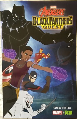 Avengers Black Panther's Quest 2018 San Diego Comic-Con 13x20 SDCC Marvel poster