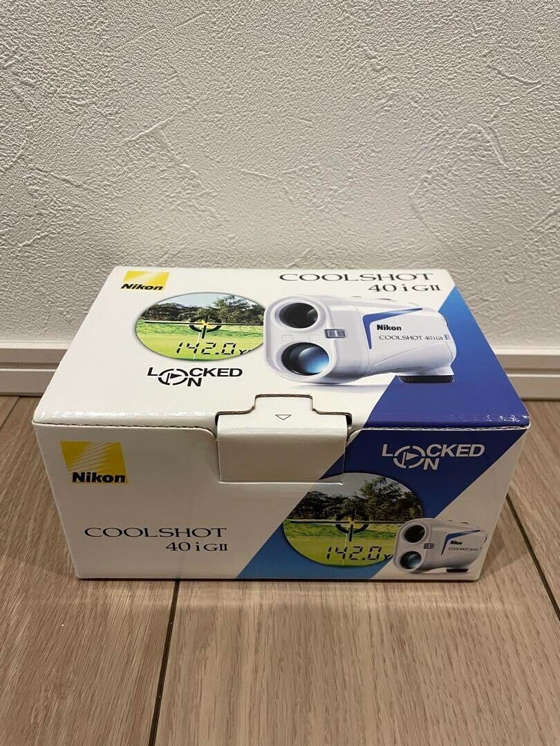 Nikon COOLSHOT Pro Stabilized Golf Laser Rangefinder White Nikon COOLSHOT Pro Stabilized Golf Laser Rangefinder White
