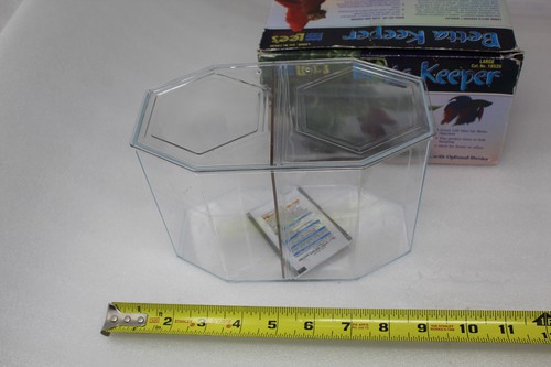 NEW Lee's Betta Keeper Hex Aquarium Kit