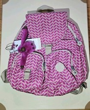 Mochila Kipling School Chevron Pink BP3839 $99