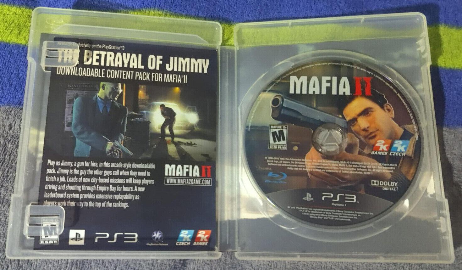 Mafia II 2 Sony PlayStation 3 PS3 Game Complete CIB & Tested w/ Map  710425374074 