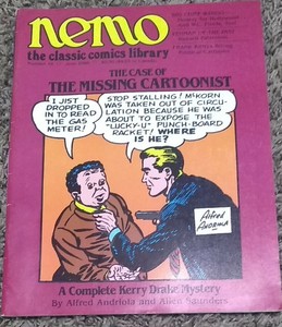 Vintage Nemo Classic Comics 19 June 1986 Missing Cartoonist Anime Graphic Novel Ebay