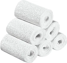 Plaster Coth Rolls 6 Pack Plaster Gauze Bandage Plaster Strip Gauze Wrap for Bod