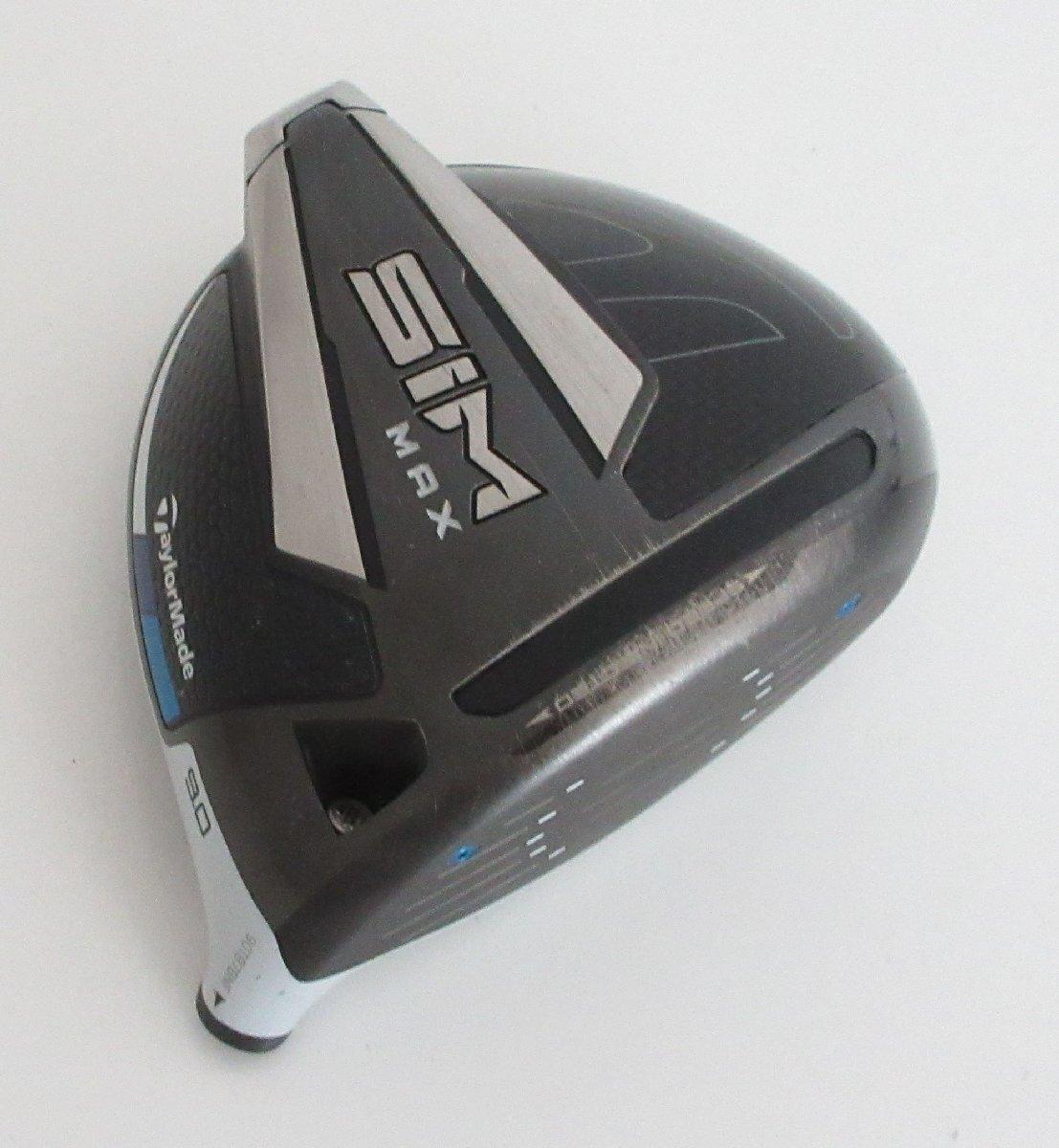 TaylorMade - SIM MAX Ｄ　９度　ヘッドのみ　ヘッドカバー付き テーラーメイド SIM ヘッド ドライバー ヘッドのみ ヘッドカバー