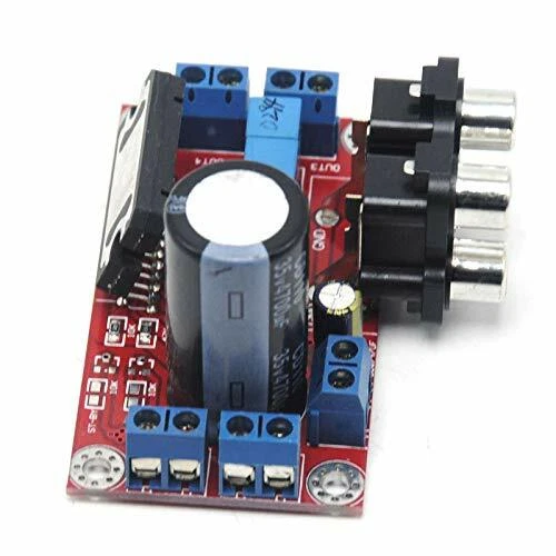 TDA7850 4-channel Car Audio Amplifier Board 12V AV Interface DIY AMP Board 4x50W - Image 2 of 4