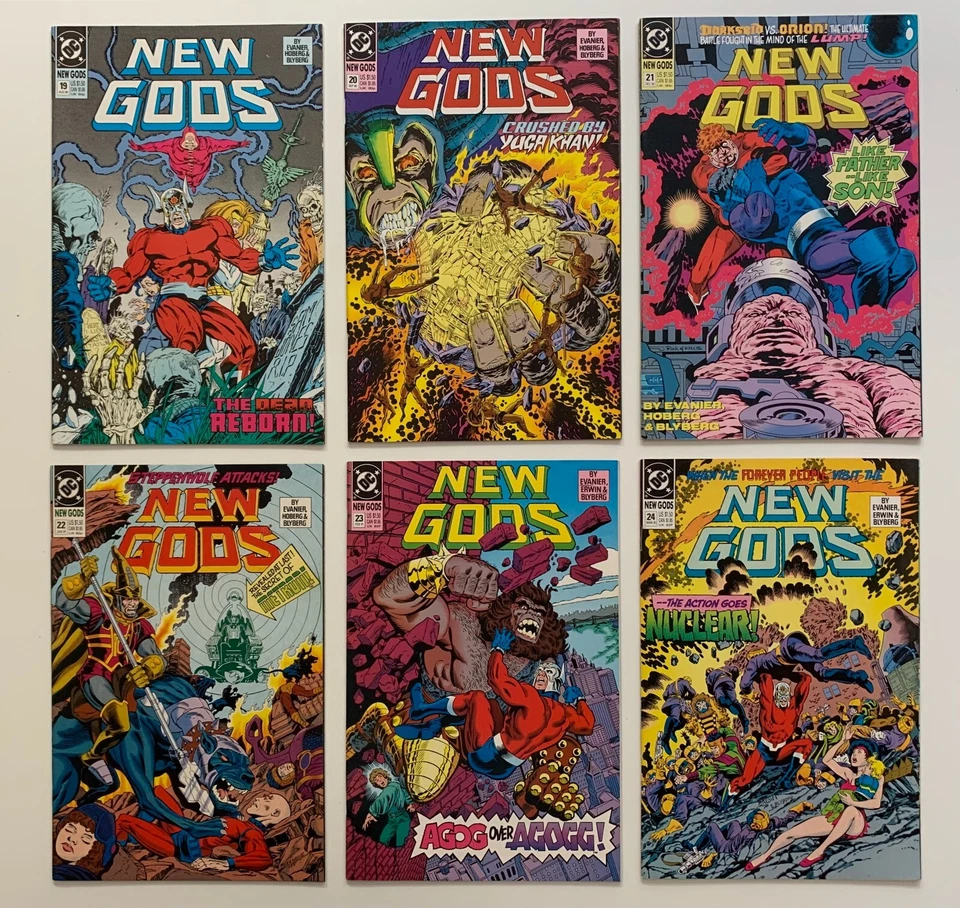 New Gods #1 to #28 complete series (DC 1989) 28 x FN+ to NM condition issues - Image 4 of 4