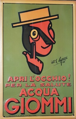 GIOMMI TARGHE PUBBLICITARIE DA COLLEZIONE | eBay