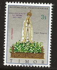 Timor Scott #333, Single 1967 Complete Set FVF MNH