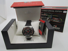 TA1563 TISSOT 1853 NASCAR T-TRACX  MONTRE HOMME CHRONOGRAPHE ACIER NOIR