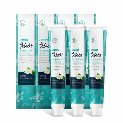 1Ea von 2080 ChungunTea Jasmin Zahnpasta Zahnklinik Koreanisch von Oral Care 190g
