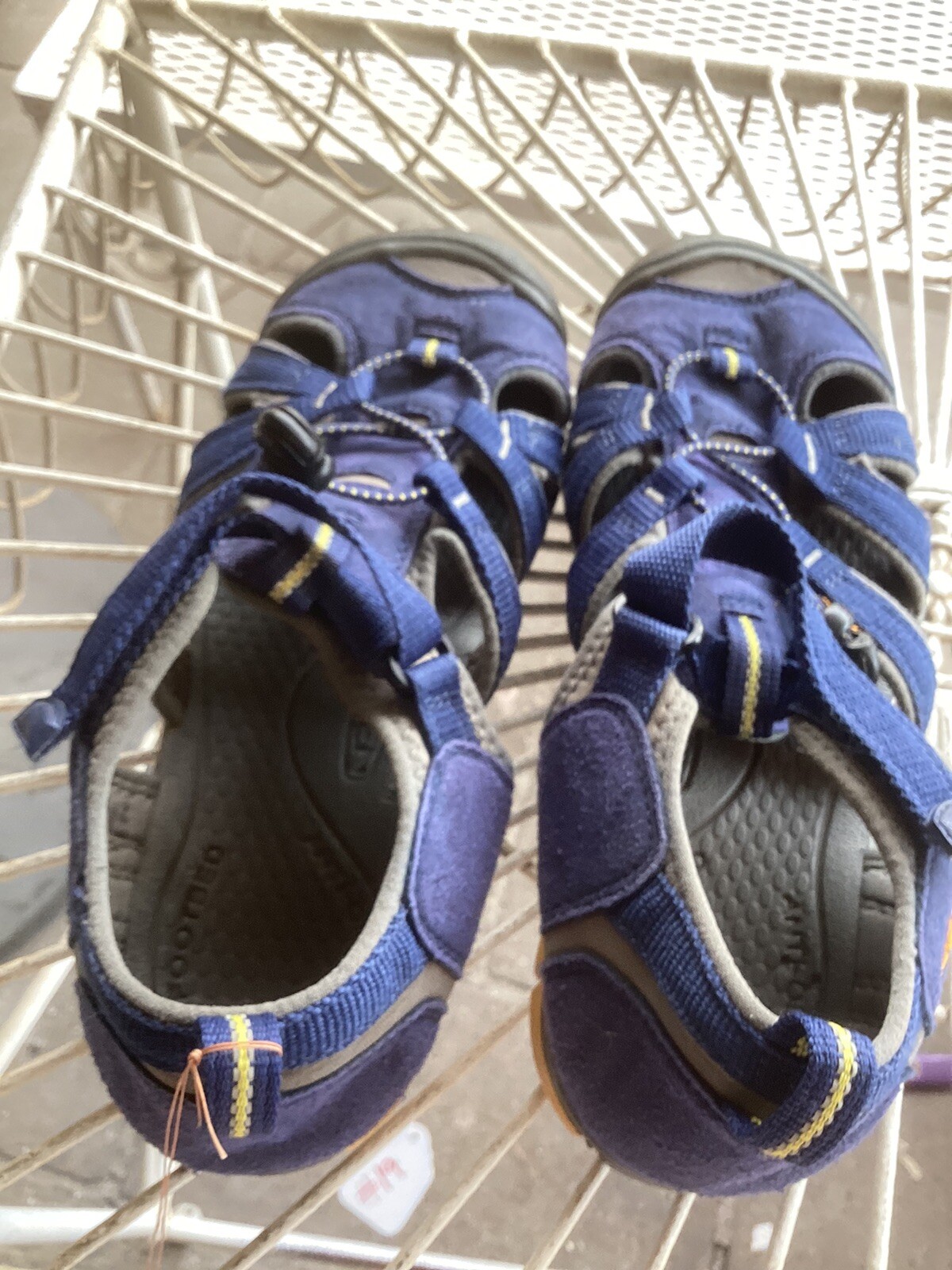 Sandali Keen Newport H2 grandi bambini giovani taglia 5 EU 37 blu navy scarpe con cinturino