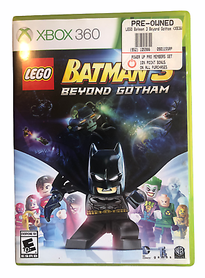 The LEGO Movie Videogame & Lego Batman 3 - Xbox 360 Games Lot of 2