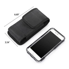 Large Phone Holster Vertical Belt Clip Pouch Case Cover For iPhone 12 Pro Max