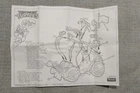 Vintage TMNT Teenage Mutant Ninja Turtles Instructions Blueprints Toilet Taxi