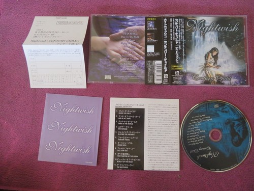 JPN w/Obi - Nightwish - Century Child _ 1B/T & Sticker _ TFCK-87287