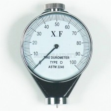 0-100HD Rubber Type D Shore D Dial Hardness Tester Tire Durometer Meter is