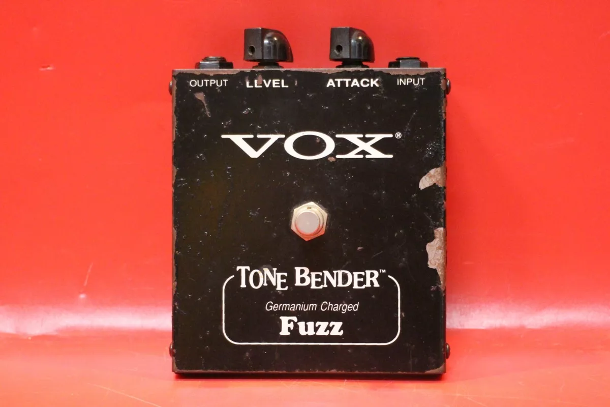 USED Vox Tone Bender Germanium Charged Fuzz V829 Guitar Pedal U1220 210708