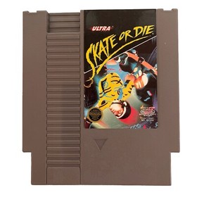 Skate or Die (Nintendo, NES) (Made in Japan) Tested, works. Includes case.