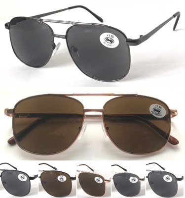 Klassische Lesesonnenbrille/UV400 Schutz/Oversize Doppelbrücken Design SL488