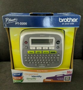 BRAND NEW Brother P-Touch PT-D200 Label Thermal Printer ð FREE FAST SHIPPING 12502631897 | eBay