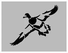 Flying Duck Stencil 8.5" x 11" Sheet FAST FREE SHIPPING
