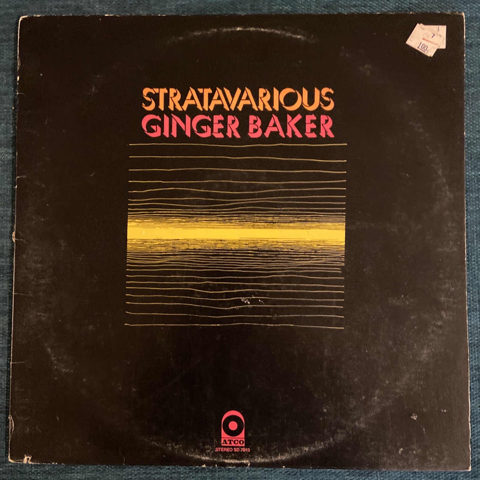 Ginger Baker "Stratavarious" LP on Atco 1972 FELA KUTI AFROBEAT classic
