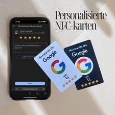 NFC Karten google bewertungen mehrere farben+ kodierung  + Schulung