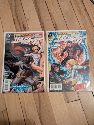 DC Worlds' Finest Huntress and Power Girl #20 & #21 2014
